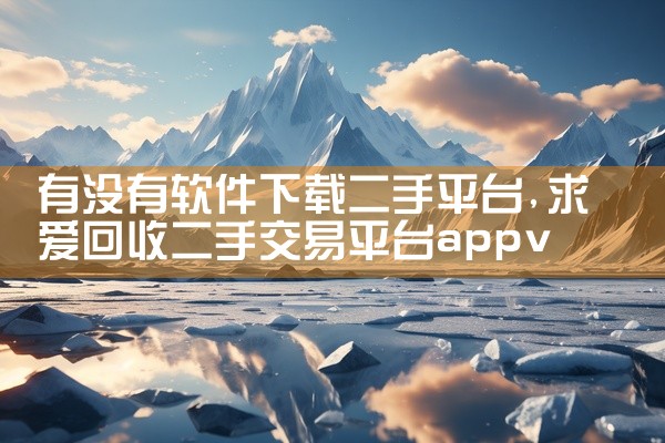 有没有软件下载二手平台
