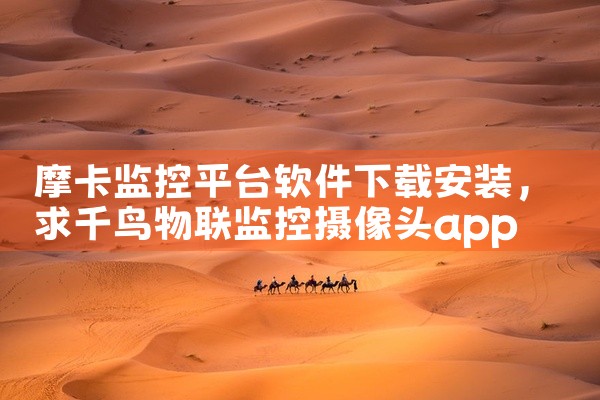 摩卡监控平台软件下载安装