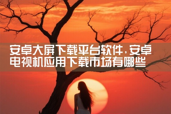 安卓大屏下载平台软件